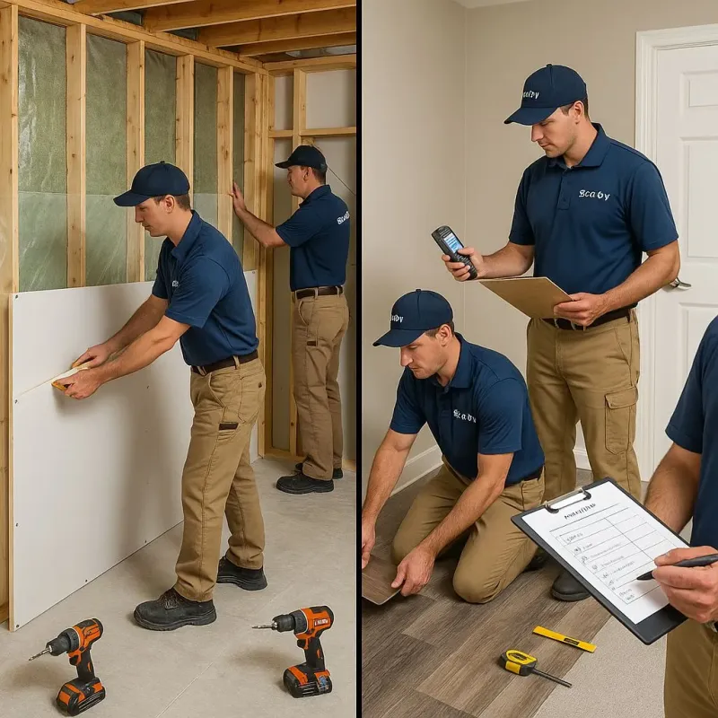 Repairs and Reconstruction process in Northfield, VT