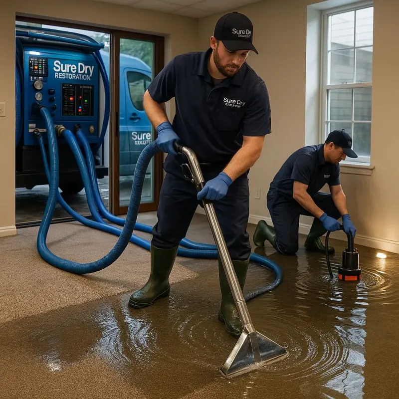 Water Extraction and Removal process in Northfield, VT
